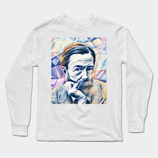 John Addington Symonds Portrait | John Addington Symonds Artwork 12 Long Sleeve T-Shirt